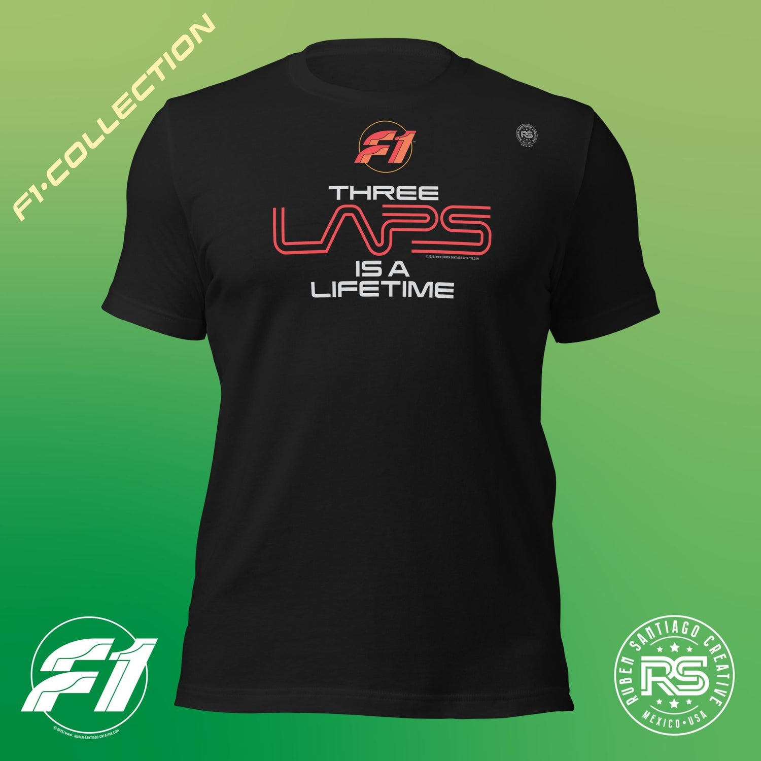 F1•THREE LAPS IS A LIFETIME